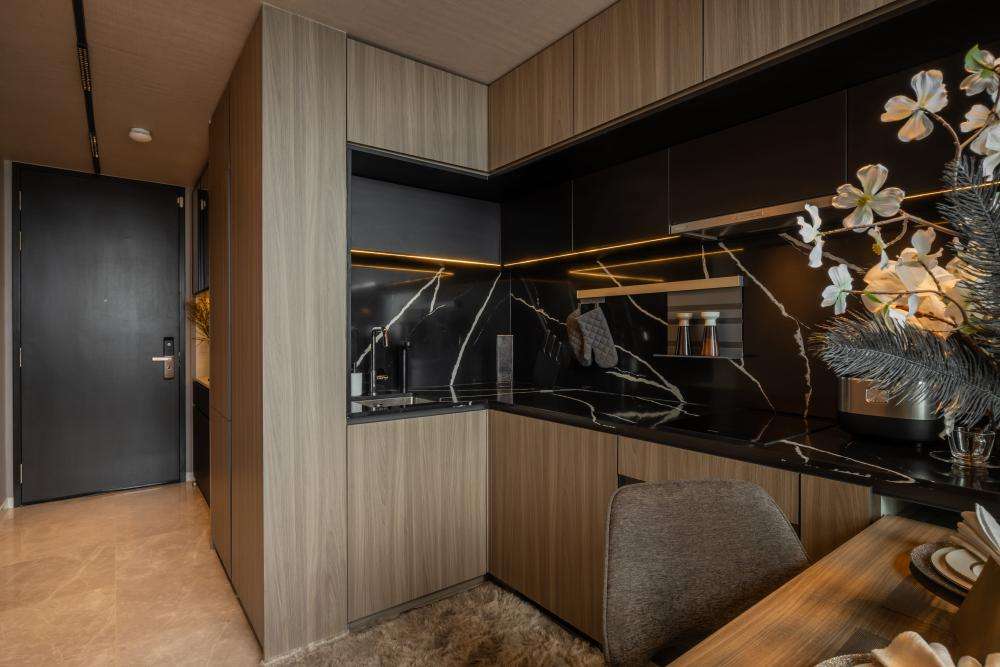 Condo Interior Design & Renovation Singapore 1 Renovated interior condo doorway at Irwell Hill Residences