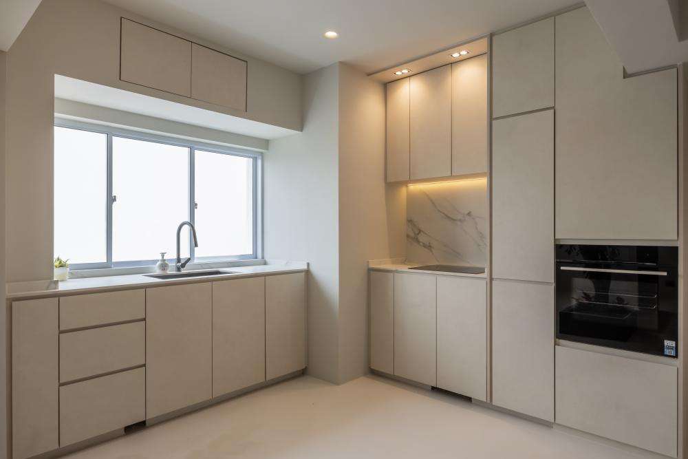 5 Room HDB Resale Renovation at Bukit Purmei Rd 9 Resale 5-room at Bukit Purmei Rd kitchen zone